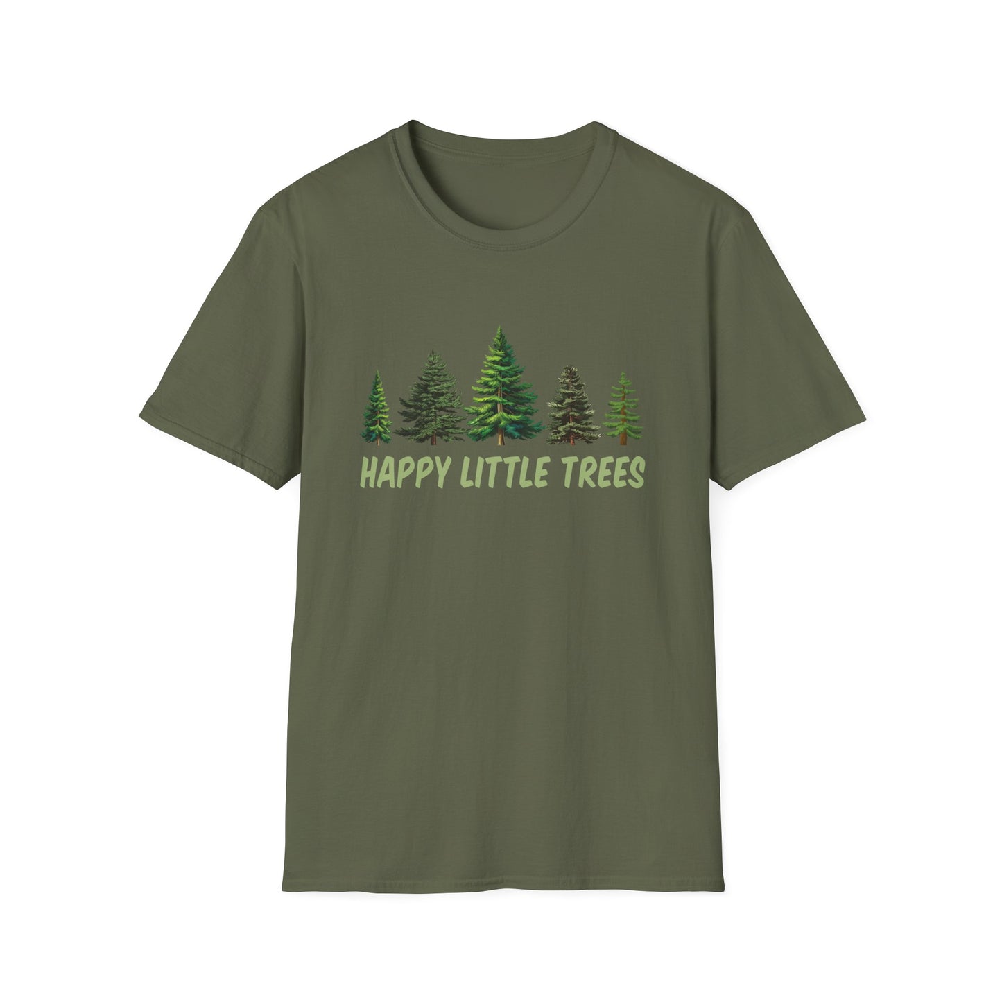 Happy Little Trees Vintage Camping