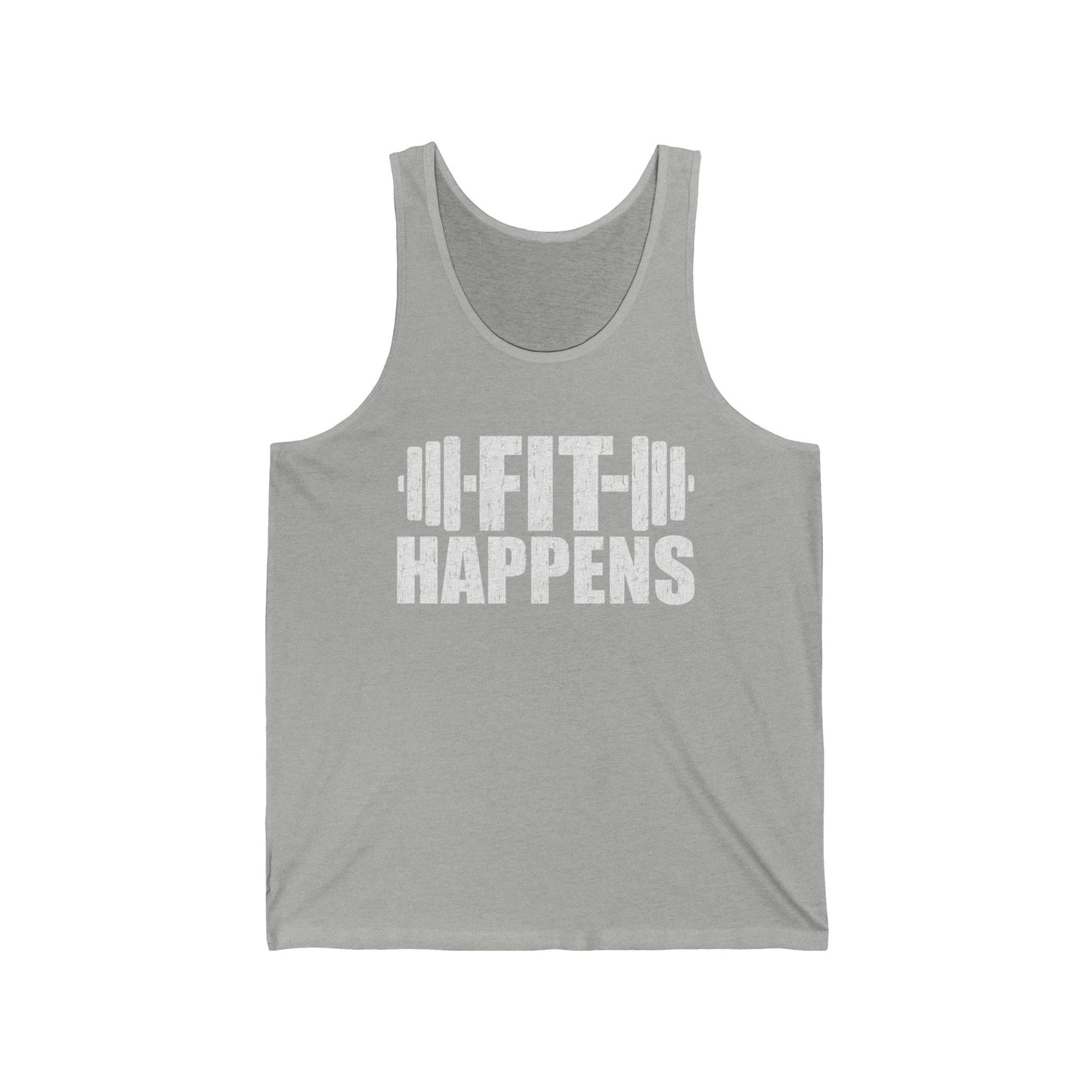 Fit Happens Funny Fitness Gym Workout Quote