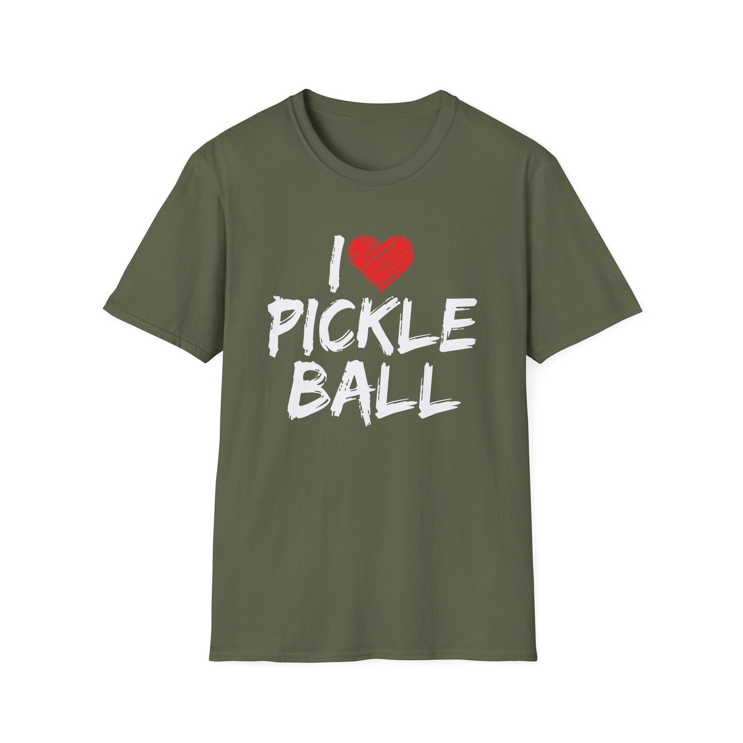 I Love Pickleball Heart Paddle Sports Fan Gift