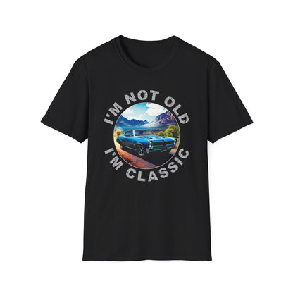 I'm Not Old I'm Classic Retro 1966 GTO Car Graphic