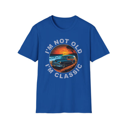 I'm Not Old I'm Classic Retro 1952 Olds Woody Car Graphic