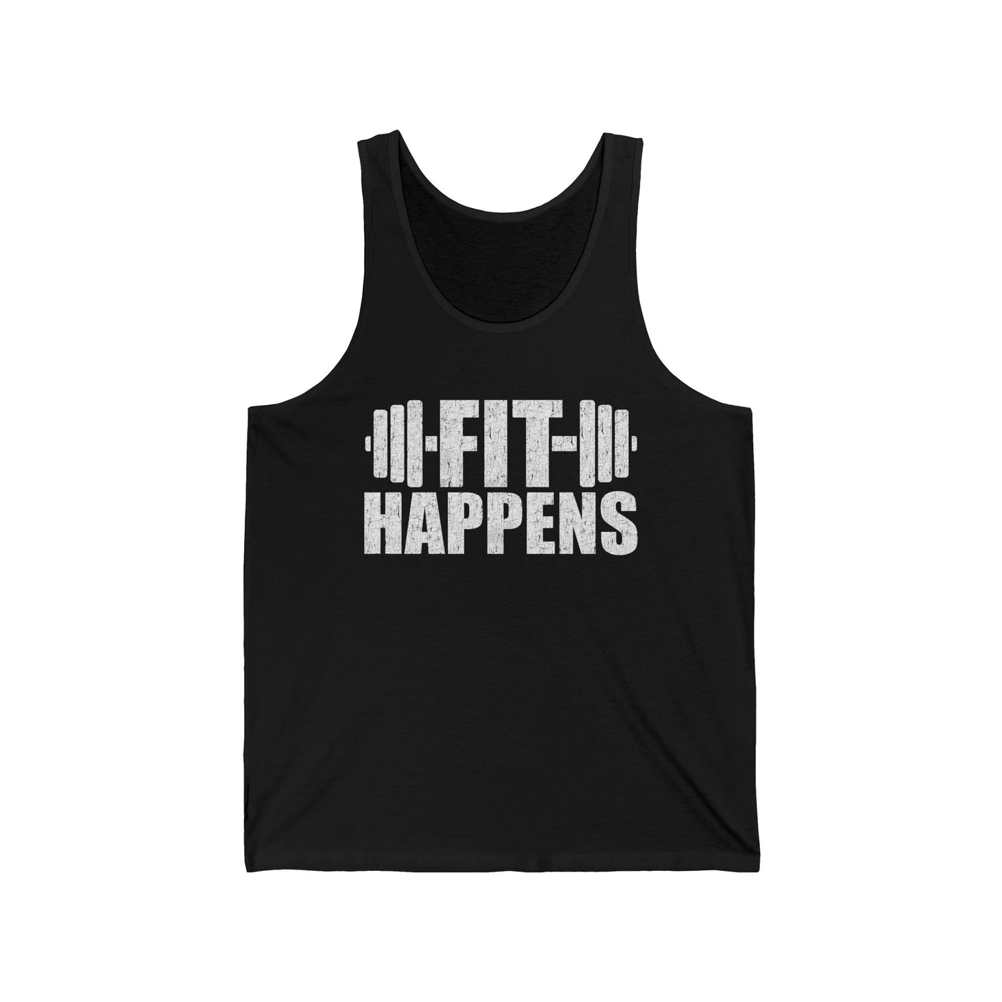 Fit Happens Funny Fitness Gym Workout Quote