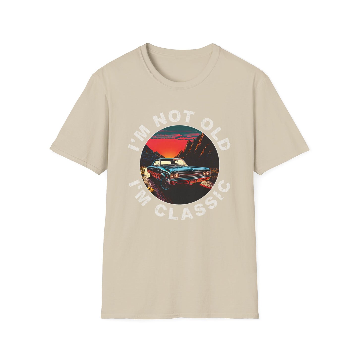 I'm Not Old I'm Classic Retro 1965 Malibu Car Graphic Tee