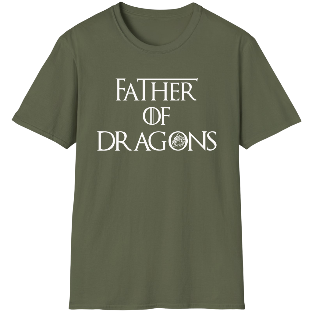 Father of Dragons Fantasy Dragon Lover Dad Gift