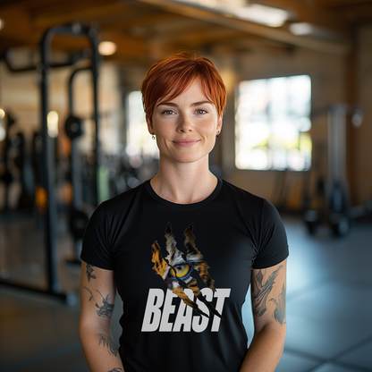 Beast Claws Savage Fitness Motivation Gym Workout Tee