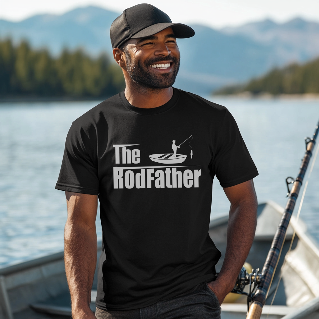 The RodFather Funny Fishing Pun for Anglers